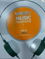 Headphone Stereo Wired Music Pmcell Hp-31 Headphone Stereo Wired Music Pmcell Hp-31