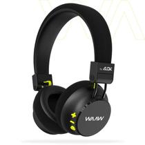 Headphone WAAW Essense 300 Bluetooth Noise Cancelling Preto Headphone WAAW Essense 300 Bluetooth Noise Cancelling Preto