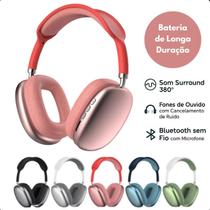 Headphone Wireless Bluetooth P9 Air Som Claro Extra Bass
