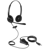 Headset Biauricular CHS 60B USB