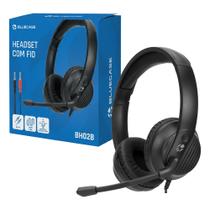 Headset Bluecase BH02B: Fone com Microfone para Escritorio e Estudos
