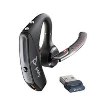 Headset Bluetooth Voyager 5200 USB Bluetooth BT70 7K2F3AA Poly