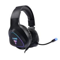 Headset branco para jogos clanm hm709