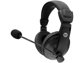 Headset Bright Office Preto Headset Bright Office Preto