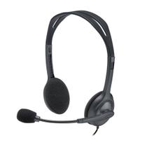 Headset C/microfone H110 Estereo 3,5mm 981-000587 Logitech - Integração