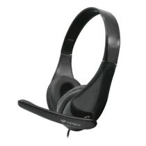 Headset C3Tech PH-340BK - Microfone giratório - USB - Cabo 1.8m - Preto Headset C3Tech PH-340BK - Microfone giratório - USB - Cabo 1.8m - Preto