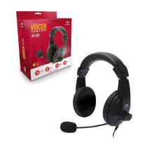 Headset C3Tech Voicer Comfort PH-320BK, USB 2.0, Alto-Falante 40mm, Controlador de Volume, Preto