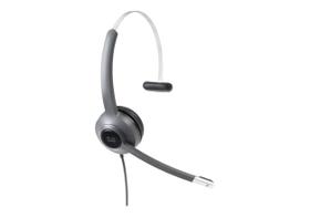 Headset Cisco 521 com Fio, Monoauricular, Adaptador USB-A