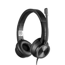 Headset com Fio HF1100 USB/USB-C Preto Multi - PH501 Headset com Fio HF1100 USB/USB-C Preto Multi - PH501