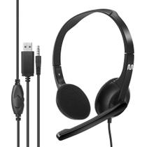 Headset com Fio HF250 P3 + USB 150cm Multi - PH467 Headset com Fio HF250 P3 + USB 150cm Multi - PH467