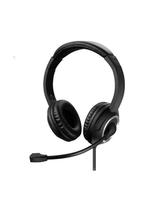 Headset Com Fio Hf600 Conexão P3 E Usb Cabo De 240cm Preto - Ph427 Headset Com Fio Hf600 Conexão P3 E Usb Cabo De 240cm Preto - Ph427