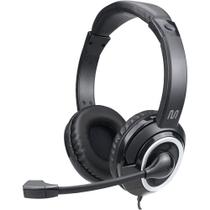 Headset com Fio HF700 Conexão P3 e USB Preto Multi - PH424