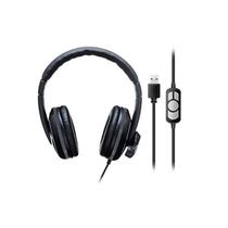 Headset com Fio HF700 Usb 210cm Ruído Preto