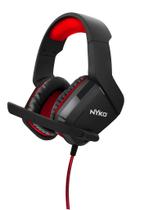 Headset com fio Nyko NS-4500, leve, com microfone, multi-console