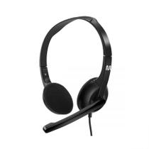 Headset com fio P3 e adaptador USB HF250 - Multi