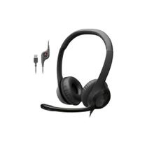 Headset Com Fio Usb Logitech H390 Preto