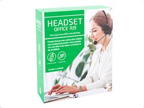 Headset Com Microfone Flexivel Para Telefone Rj9 Alta Sensibilidade