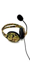 Headset Com Microfone Gamer Camuflado para PS4/ XBOX/ PC - VISION YT2023