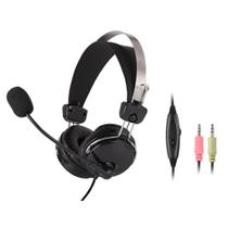 Headset Com Microfone P2 3.5mm HS-7P A4Tech Estereo Preto