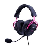 Headset Dazz FT3 Ultraleve 7.1 Virtual USB 2.0 Preto/Pink