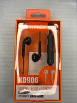 Headset de redução de ruído estéreo de fone de ouvido bluetooth sem fio Kd906 original Kaidi