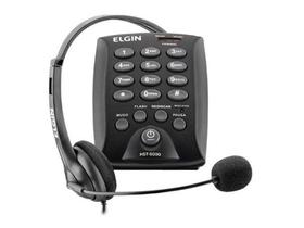 Headset Elgin HST-6000 - com Saída para Gravação Headset Elgin HST-6000 - com Saída para Gravação