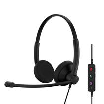 Headset EPOS Impact 100 MS Estéreo USB-C+A com Cancelamento de Ruído