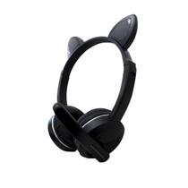 Headset Fone De Ouvido Bluetooth Led Orelha Gato - Sp All