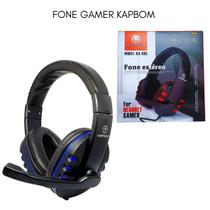 Headset Fone De Ouvido Com Microfone Gamer Plug P2