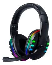 Headset Fone Ouvido Gamer Rgb Usb P3 Ps4 Pc Celular