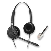 Headset FP-350 Biauricular RJ9 Cancelador de Ruído Posição Normal Top Use