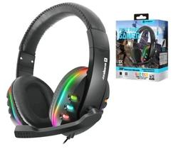 Headset Gamer 2 P2 para PC com microfone e LED RGB - SX-GM2 preto - Sumerxr Headset Gamer 2 P2 para PC com microfone e LED RGB - SX-GM2 preto - Sumerxr