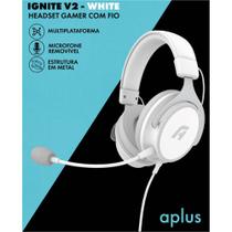 Headset gamer a plus atis ignite v2 branco