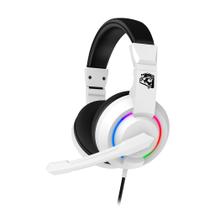 Headset Gamer Alcor, Multiplataforma, Áudio 3D, P3 3,5mm com USB, Microfone Omnidirecional, LED RGB, Branco, HGAL, ELG Headset Gamer Alcor, Multiplataforma, Áudio 3D, P3 3,5mm com USB, Microfone Omnidirecional, LED RGB, Branco, HGAL, ELG