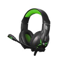 Headset Gamer Arena Efeito Surround Verde/Preto ELG