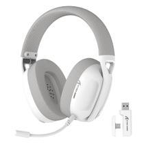 Headset Gamer ATTACK SHARK L80 ultraleve c/ Tri-Mode Branco