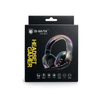 Headset Gamer BMAX BM216 RGB Imersão, Conforto e Estilo para suas partidas