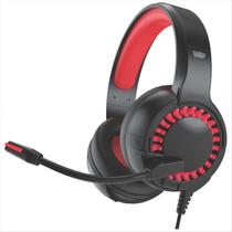 Headset Gamer Brazil PC BPC-K2 - Iluminação LED - Conector P3 e USB + Adaptador - com Microfone