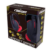 Headset Gamer Bright 0206 com Microfone e Controle de Volume
