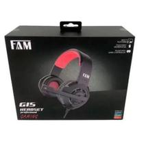 Headset gamer c/ microfone Fam