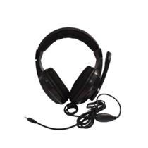 Headset Gamer C/ Microfone P3/P2 PRETO - Quanhe