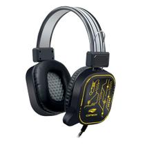 Headset Gamer C3Tech PH-G320BKV2 Crane com Iluminação RGB Microfone USB Preto