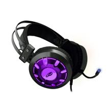 Headset Gamer C3Tech PH-G720BK Kestrel 7.1 C/ Microfone USB Led Colors - Preto