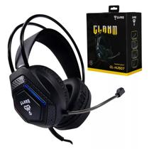 Headset gamer clanm chaser clhj507 microfone led rgb preto Headset gamer clanm chaser clhj507 microfone led rgb preto