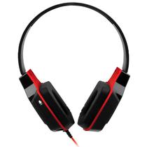 Headset Gamer com Isolação Acústica Redução de Ruído Haste Ajustável Earpads 40mm Macio Microfone Retrátil