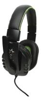 Headset Gamer com LED Verde USB Ideal para PC e Games Competitivos