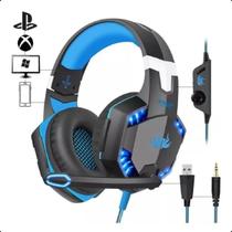 Headset Gamer Com Microfone Flexível E Som 108Db