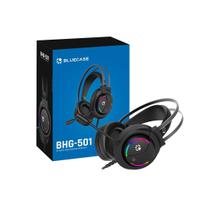 Headset Gamer Com Microfone Led 7 Cores Bluecase - 50Mm - Blucase