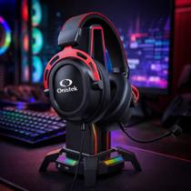 Headset Gamer com Microfone USB e Tipo C para Celular PC Notebook com Controle no Fio ON-FN650 Headset Gamer com Microfone USB e Tipo C para Celular PC Notebook com Controle no Fio ON-FN650