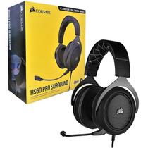 Headset Gamer Corsair HS60 PRO Surround 7.1 Stereo PC PS4 XBOX 50MM Carbono CA-9011213-NA